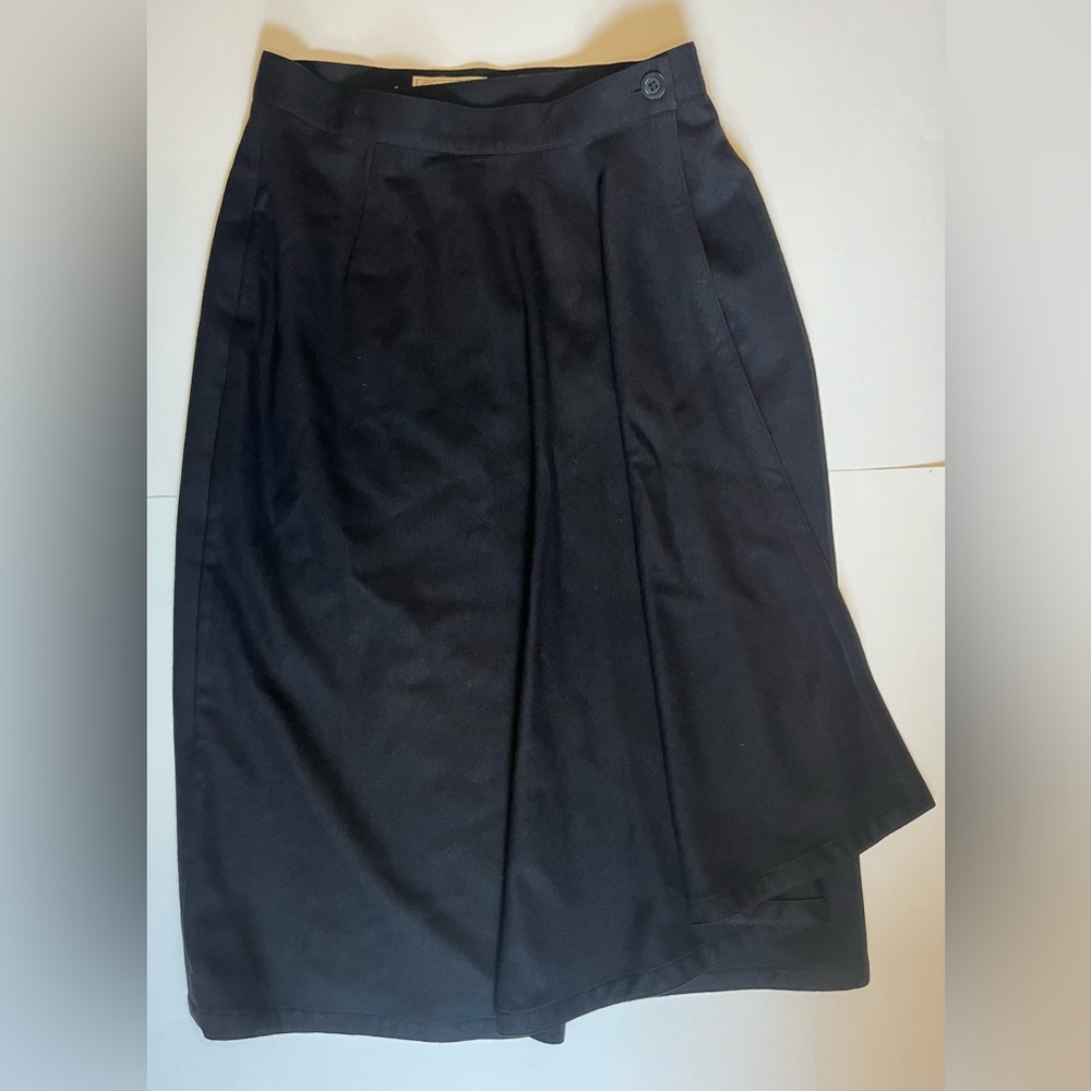 Vintage 1980’s Gucci Wool Wrap Midi Skirt